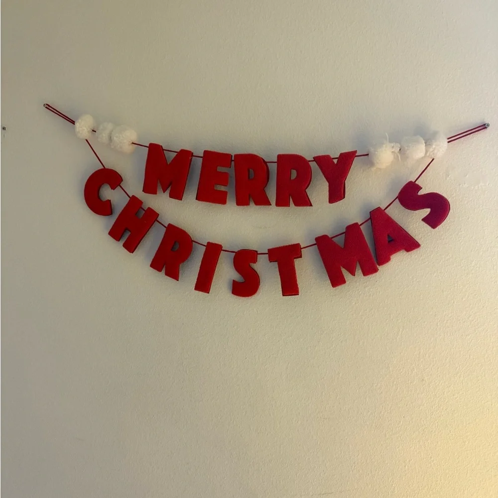 Merry Christmas Garland